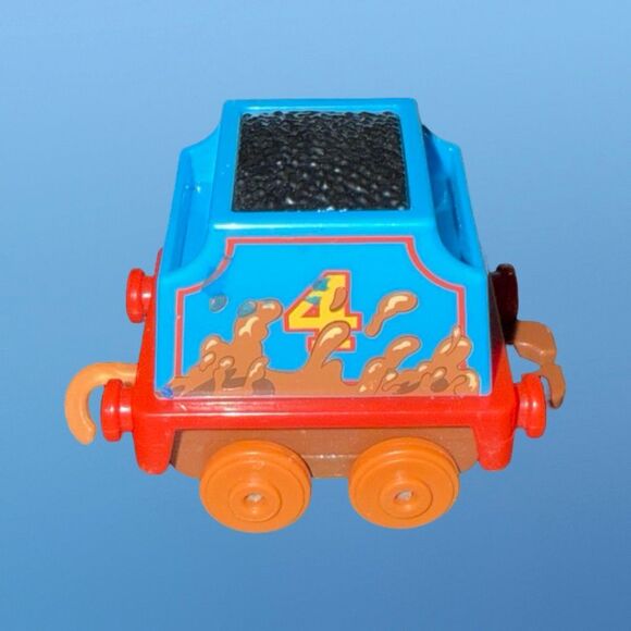 Thomas & Friends Trackmaster Mud Run G #4 Muddy Coal Car  A30 - Picture 7 of 7